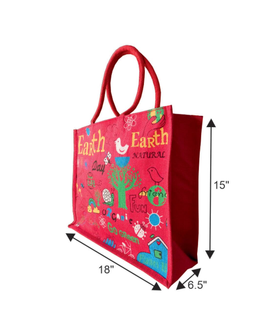 VELITE BAGS Jute Tote Bag