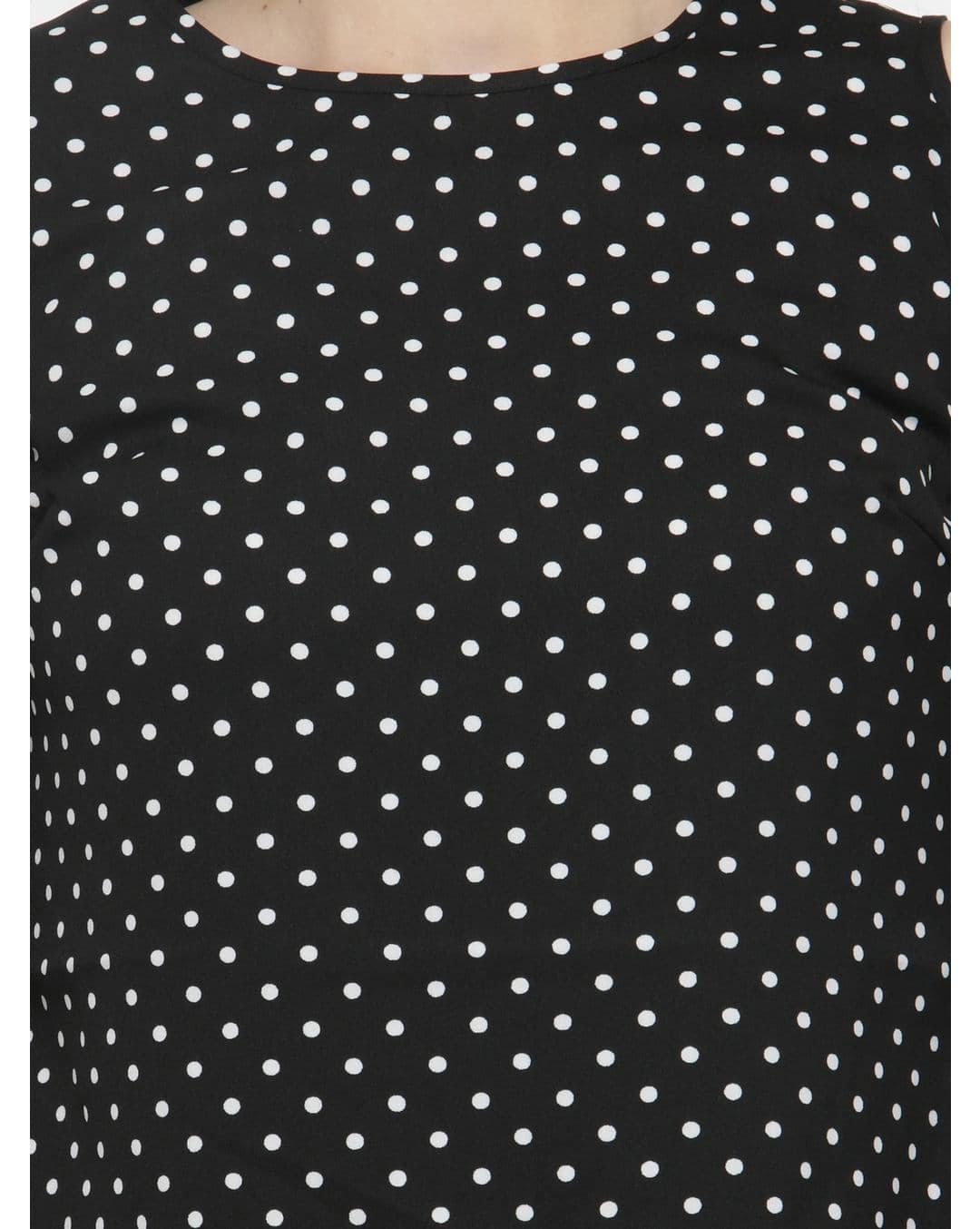 Polyester Polka-dot Top view 13