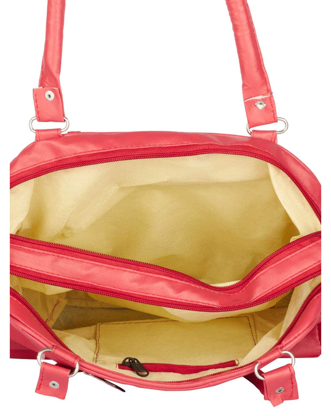 LA STILE Polyurethane (PU) Handbag