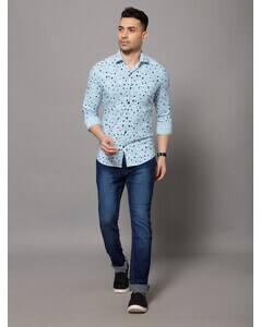 Cotton stretch Printed Casual Shirts view 15