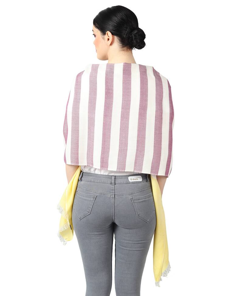 Viscose Stripes Stole view 4