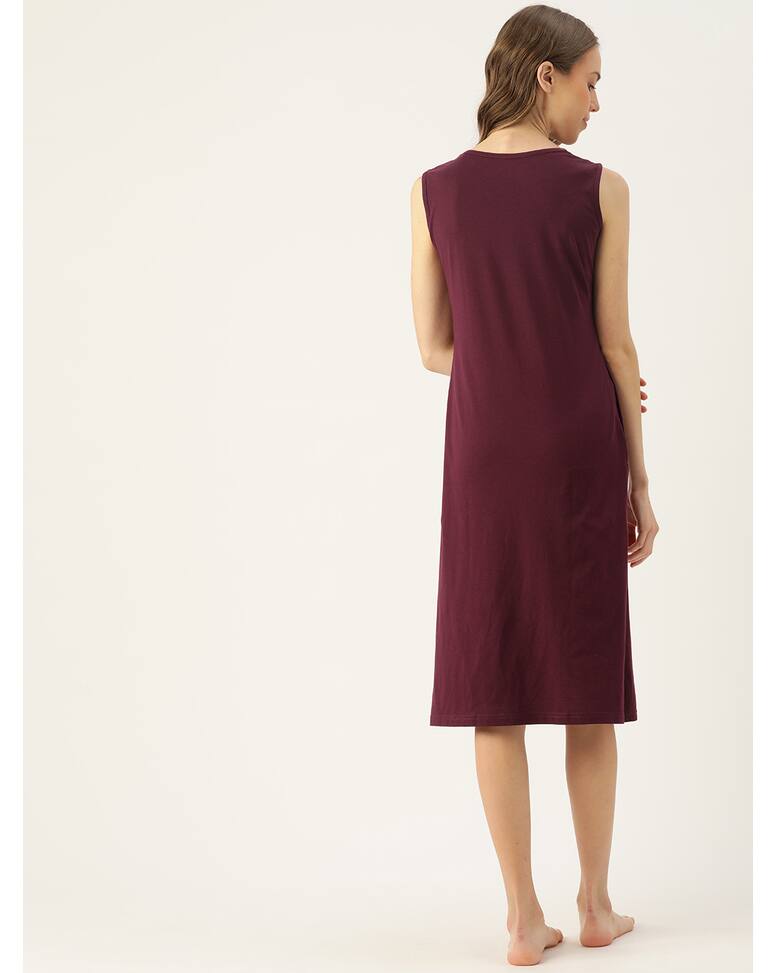 Cotton Medium Nightshirt view 5
