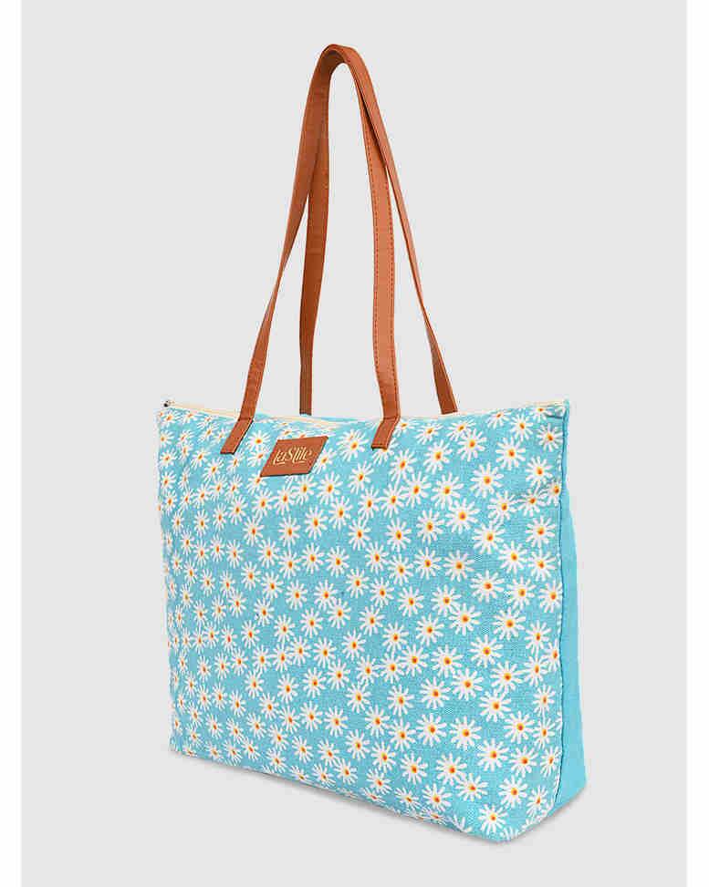 LA STILE Canvas Shoulder Bag