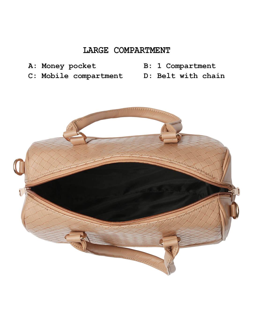 YELLOE Synthetic Handbag