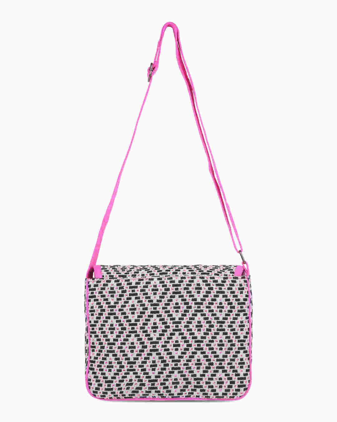 LA STILE Cotton Sling Bag