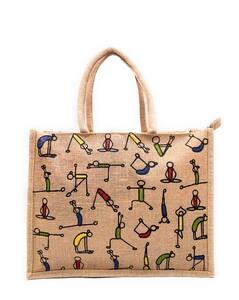 SNT NATIONAL Jute Tote Bag