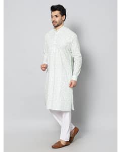 Cotton Printed Regular Kurtas view 6