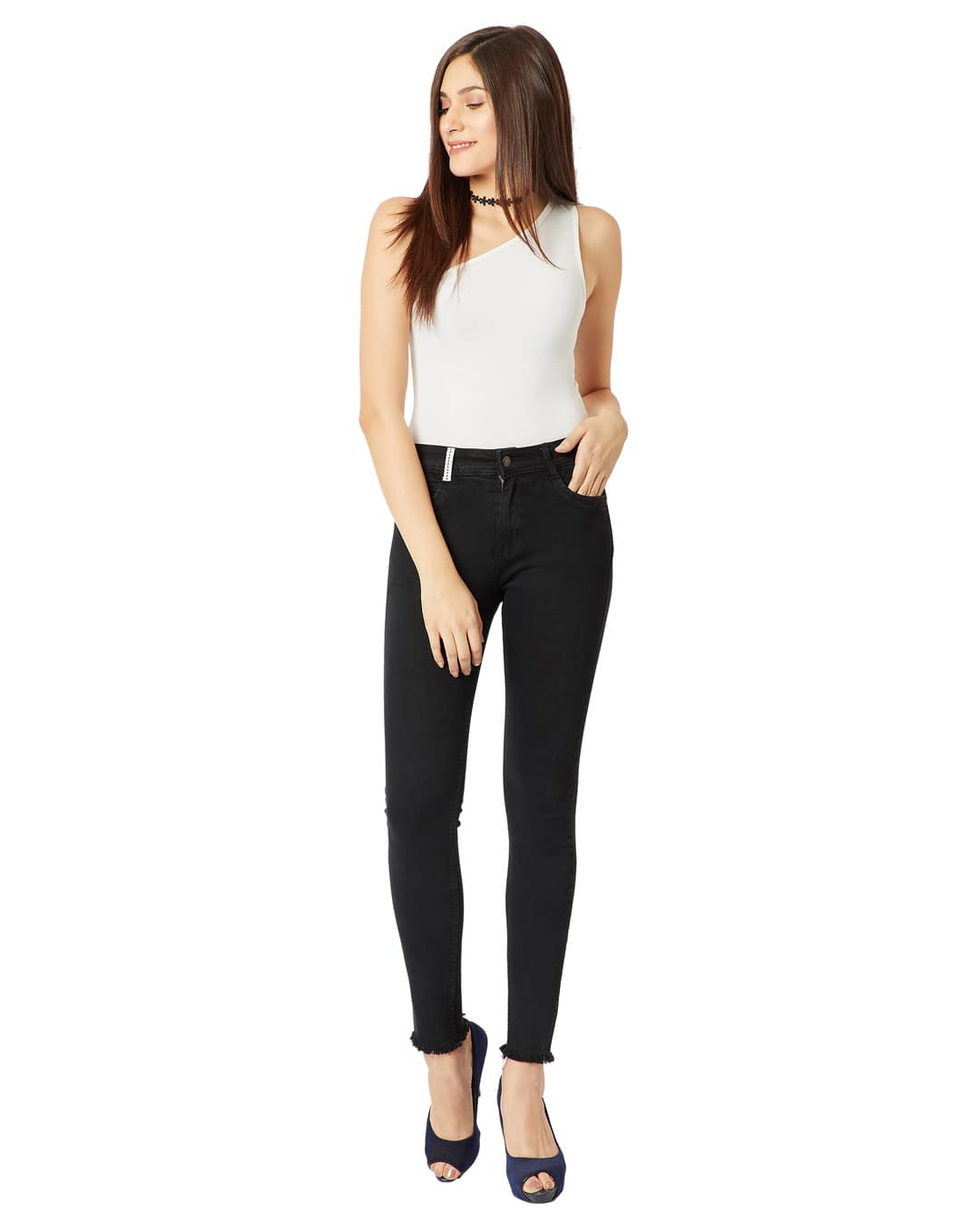 Miss Chase Women's Denim Slim Fit Jeans view 4