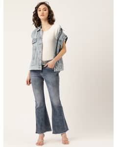 Cotton Bootcut Jeans view 12