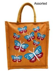 SNT NATIONAL Jute Tote Bag