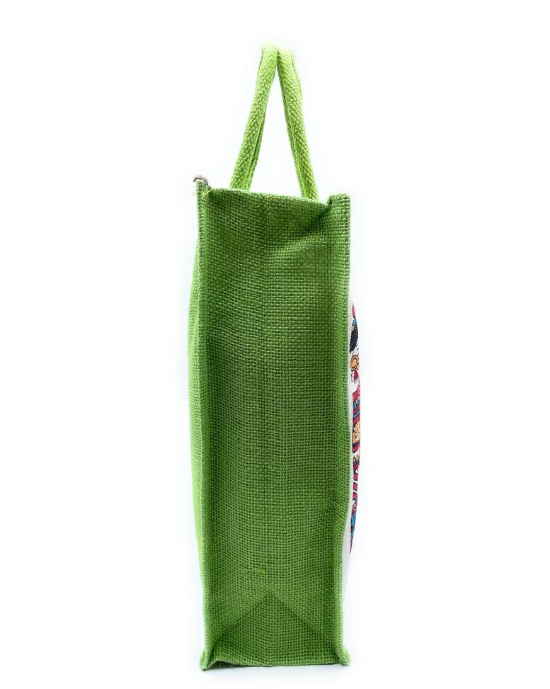SNT NATIONAL Jute Tote Bag