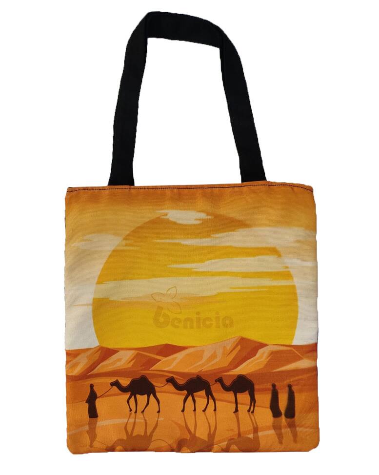 BENICIA Canvas Printed Tote Bag