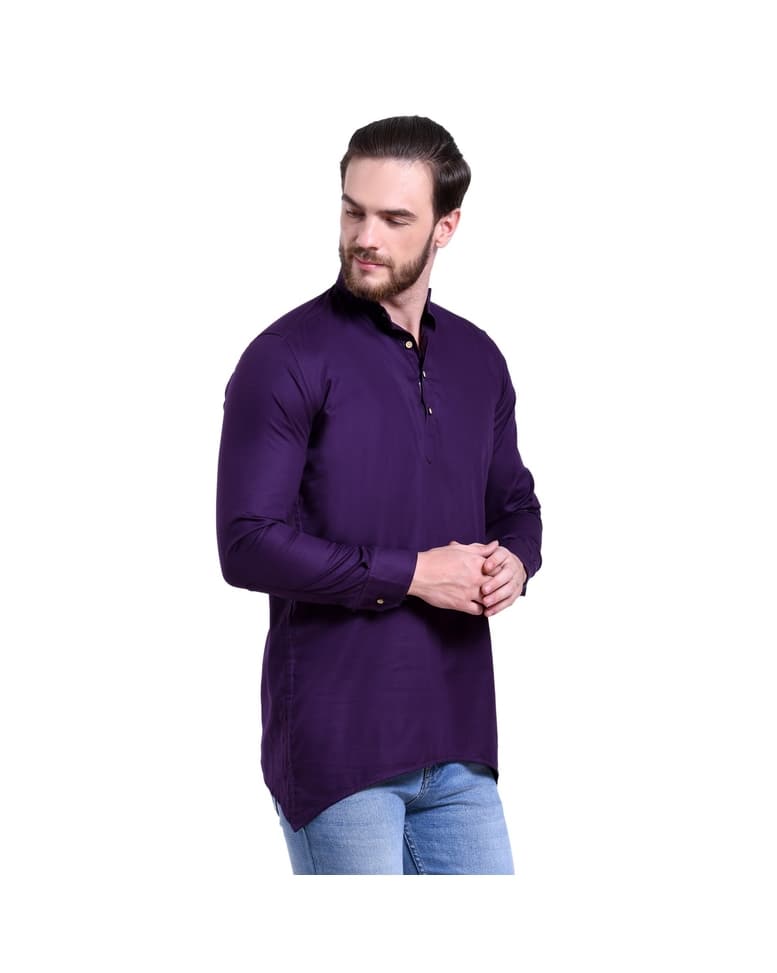 Cotton Solid shirt  Kurtas view 11