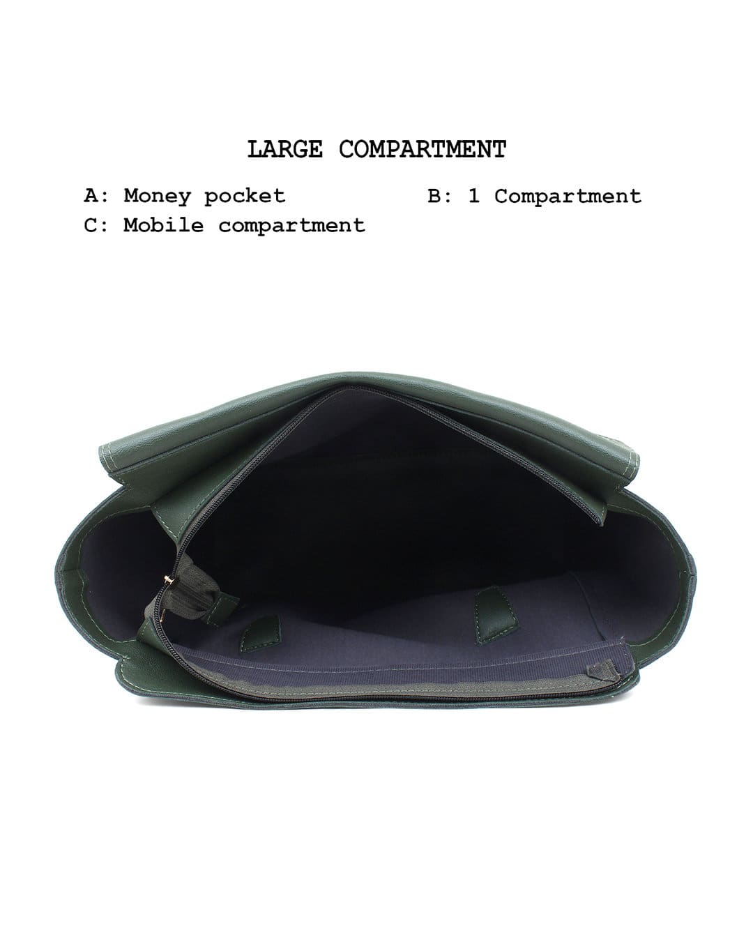 YELLOE Synthetic Handbag