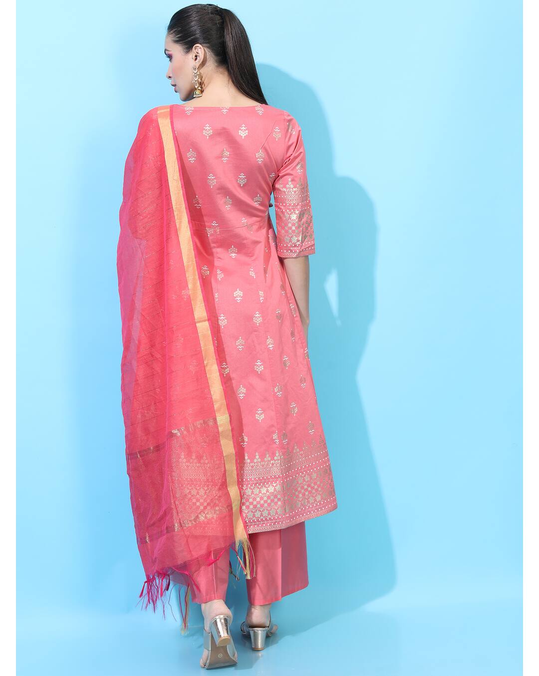 Viscose Printed  PalazzoSuitSet view 2