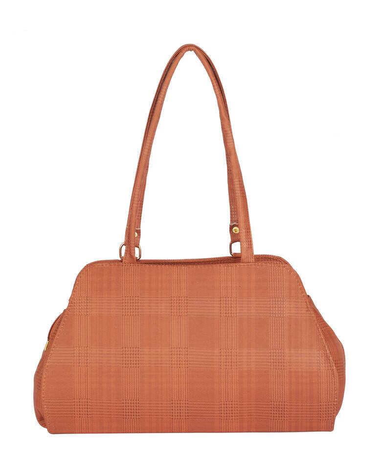 LA STILE Polyurethane (PU) Handbag