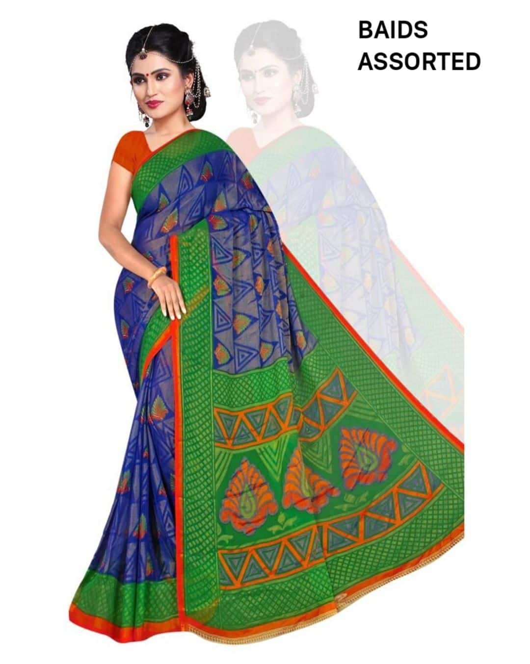 Chiffon Digital Print Regular Saree