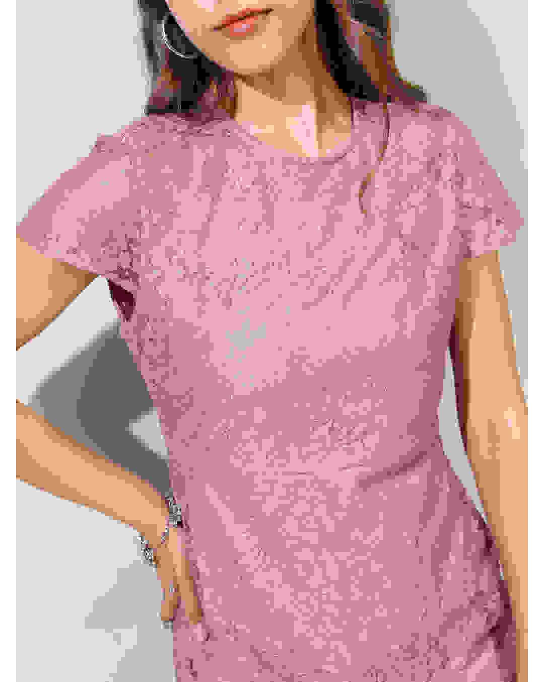 Polyester Floral A-line Dress view 4