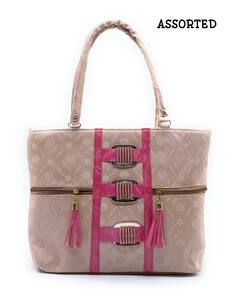 SNT NATIONAL Rexine Handbag