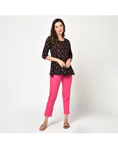 Cotton Printed Top view 3