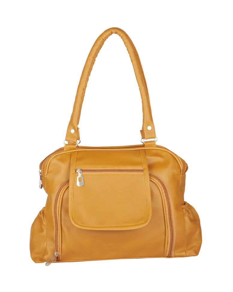 LA STILE Polyurethane (PU) Handbag