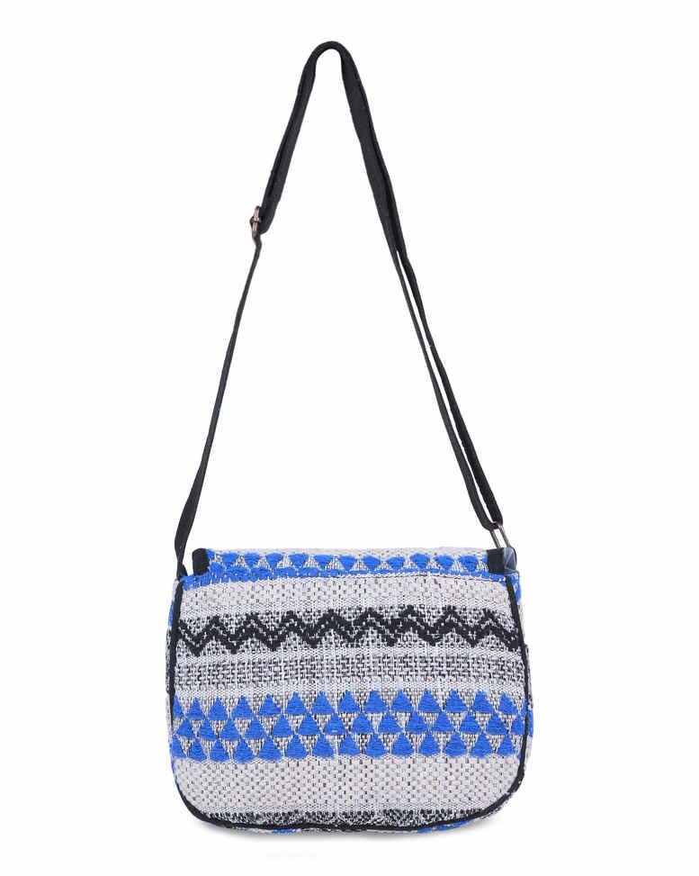 LA STILE Cotton Sling Bag