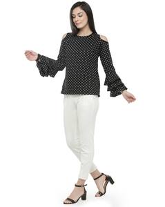 Polyester Polka-dot Top view 9