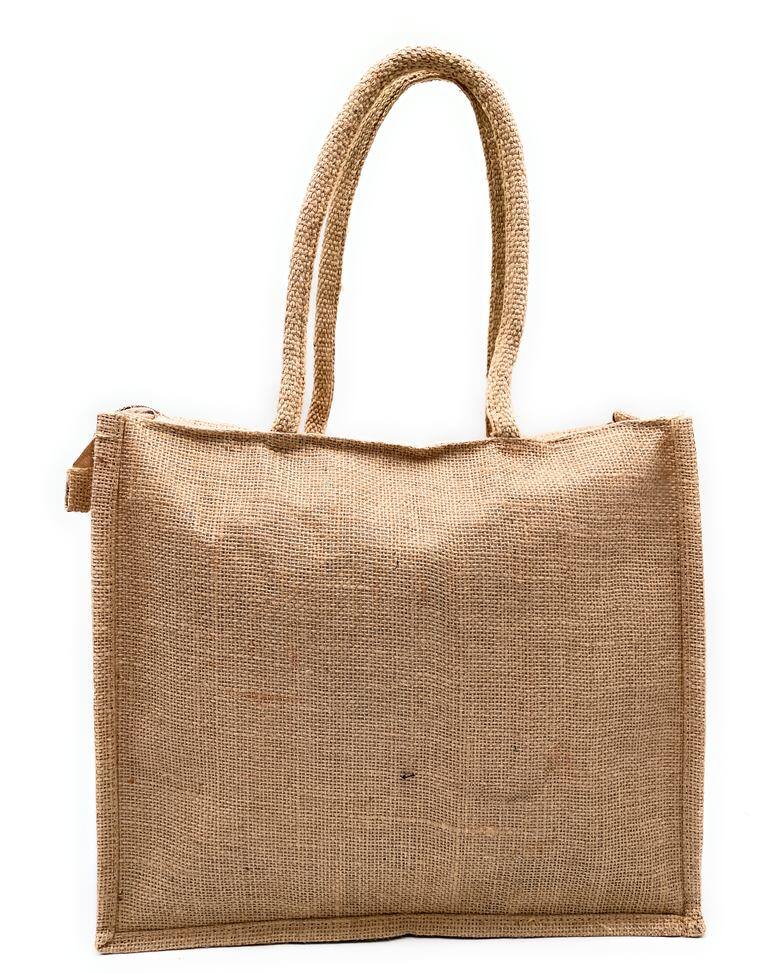 SNT NATIONAL Jute Tote Bag