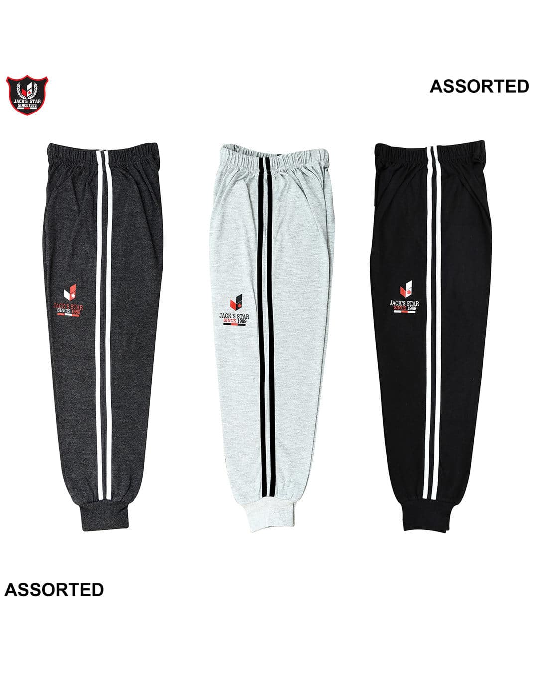 Cotton Stretch Joggers view 4