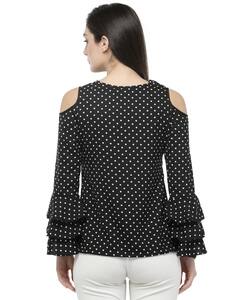 Polyester Polka-dot Top view 6