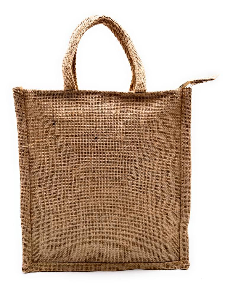 SNT NATIONAL Jute Tote Bag