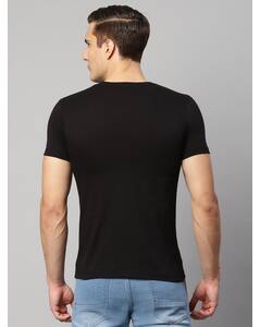 Blended Printed Slim Fit Round neck tshirt view 9