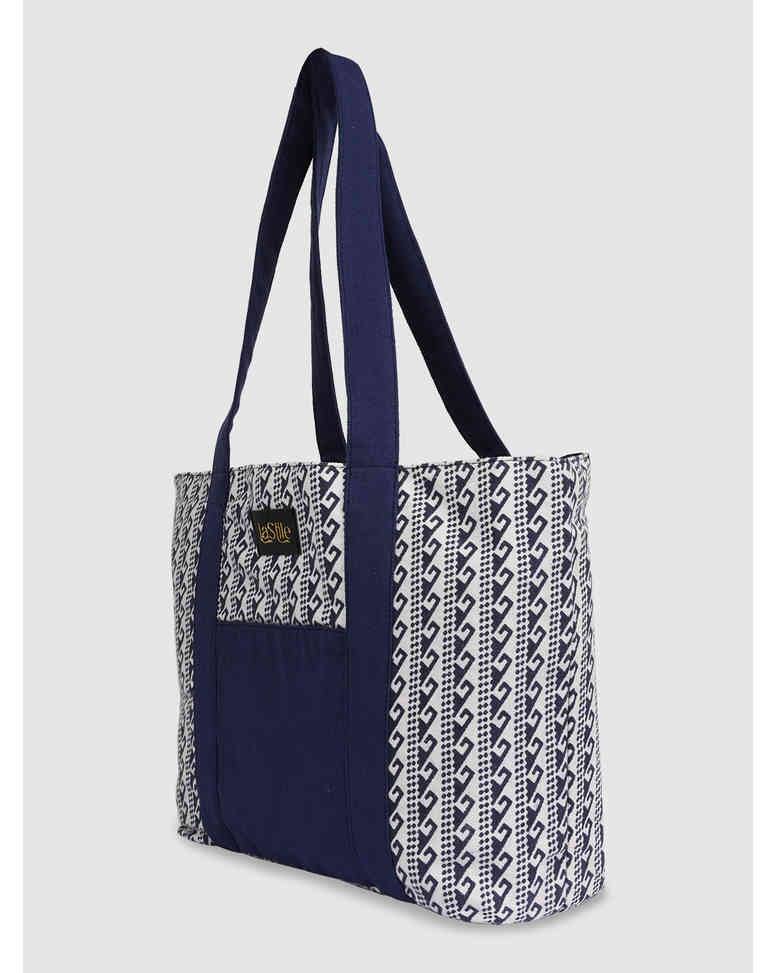 LA STILE Canvas Shoulder Bag