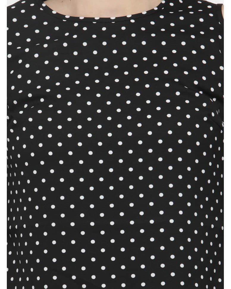 Polyester Polka-dot Top view 14