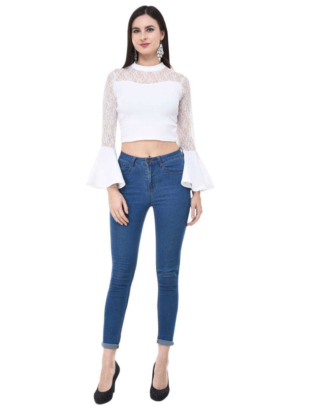Blended Lace Top view 2