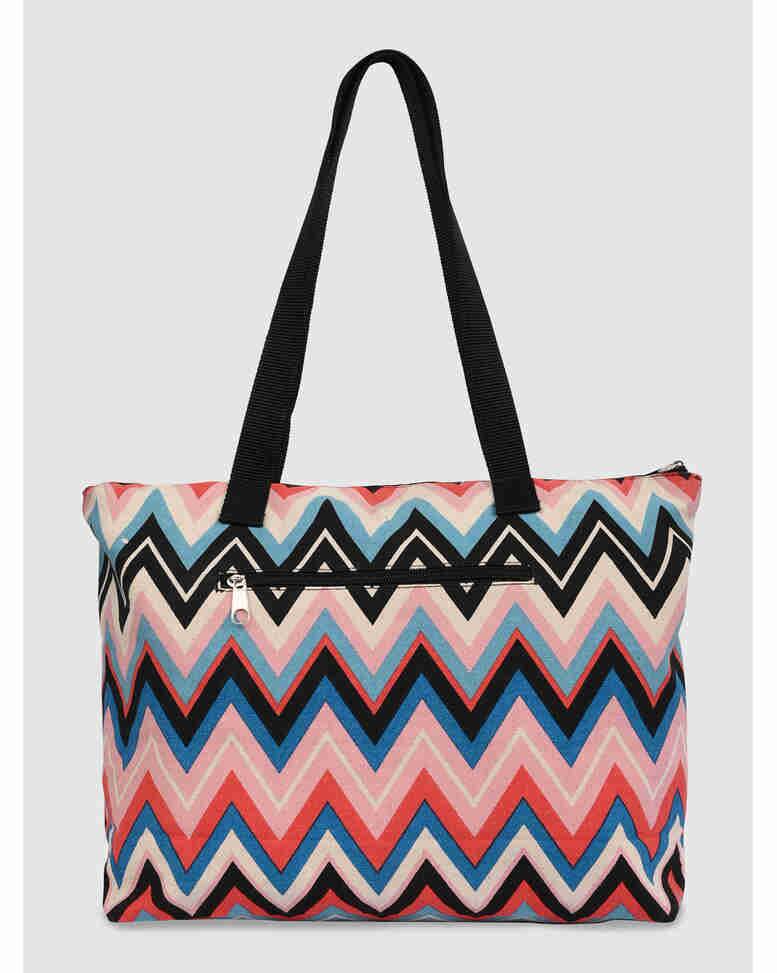 LA STILE Canvas Shoulder Bag