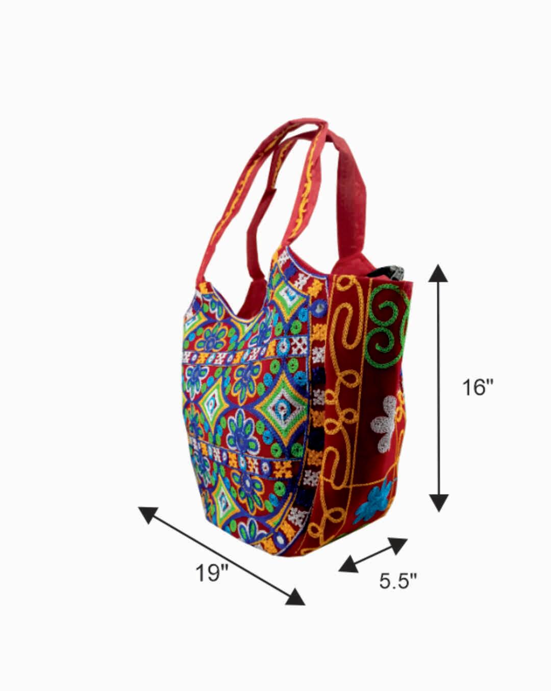 VELITE BAGS Cotton Handbag