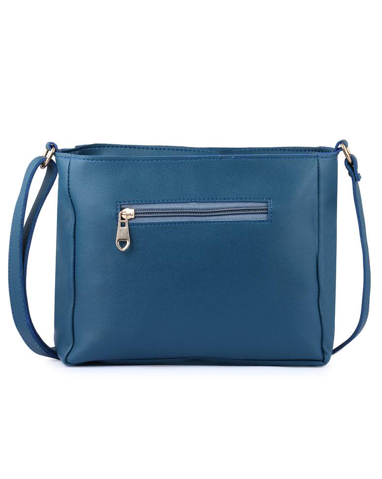 RITUPAL COLLECTION Polyurethane Solid Sling Bag