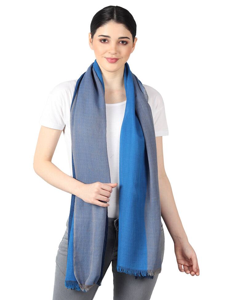 Viscose color-block Stole view 3