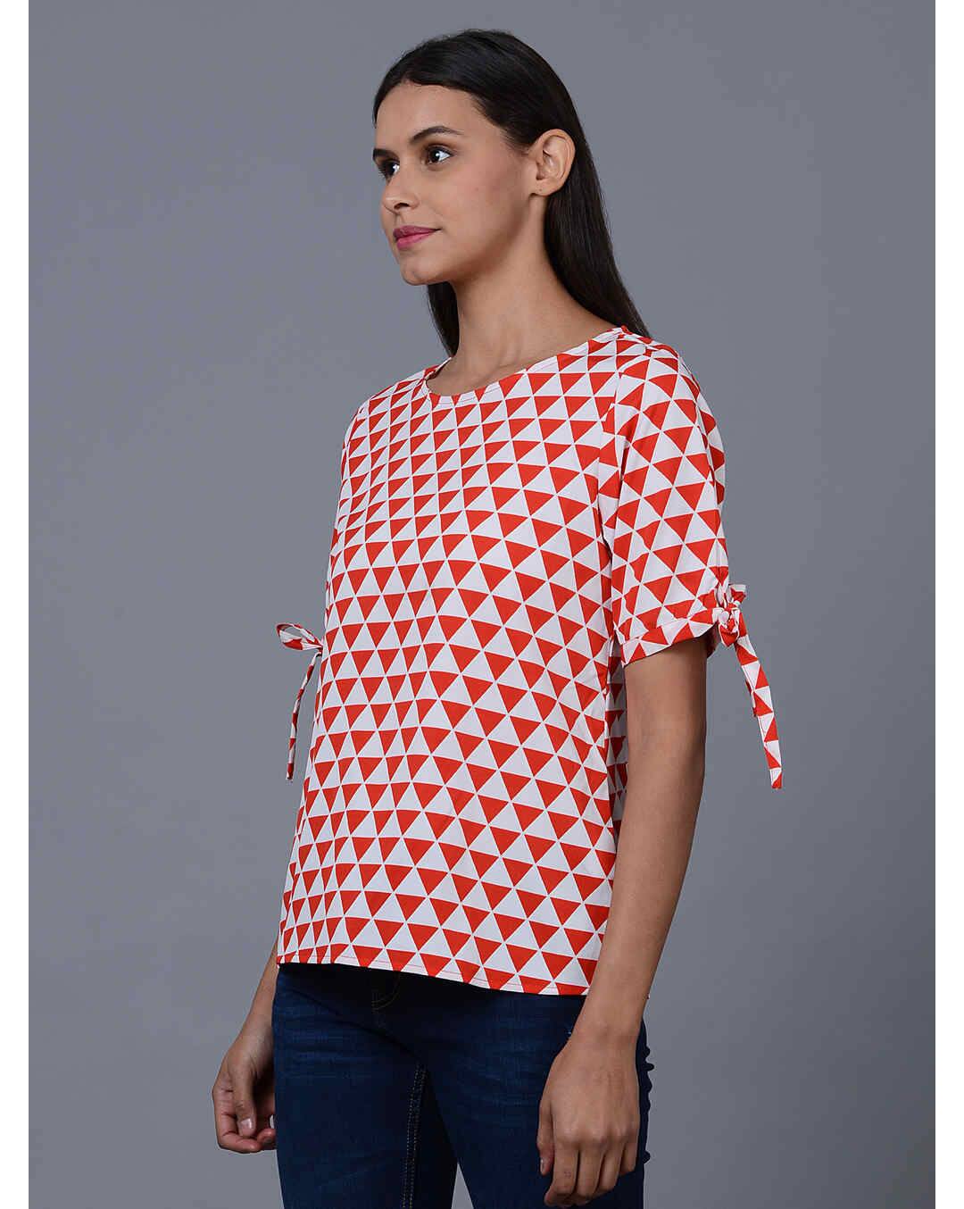 Polyester All over print Top view 3