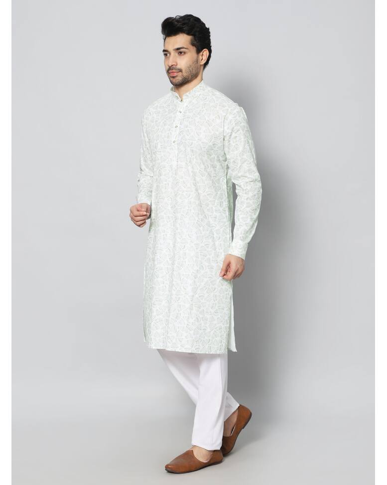 Cotton Printed Regular Kurtas view 5