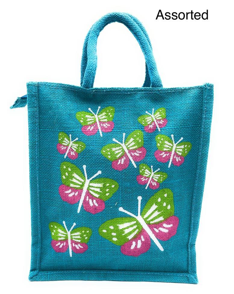 SNT NATIONAL Jute Tote Bag