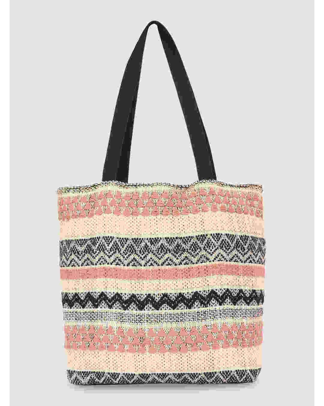 LA STILE Cotton Shoulder Bag