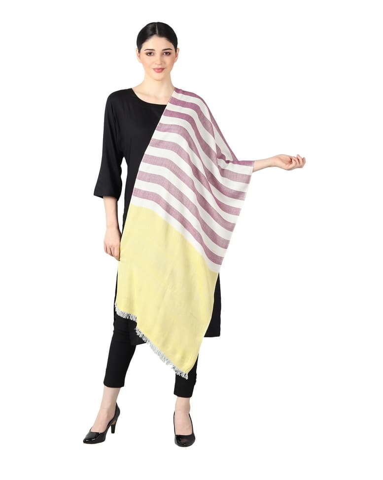 Viscose Stripes Stole