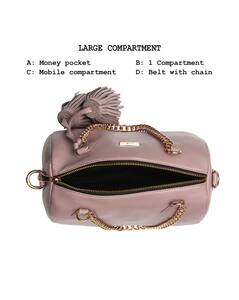 YELLOE Synthetic Handbag