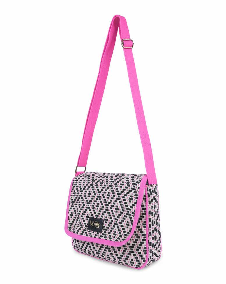 LA STILE Cotton Sling Bag