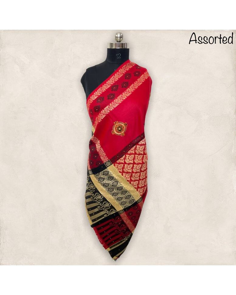 Acrylic Floral Stole