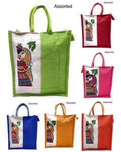 SNT NATIONAL Jute Tote Bag