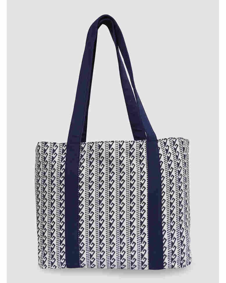 LA STILE Canvas Shoulder Bag