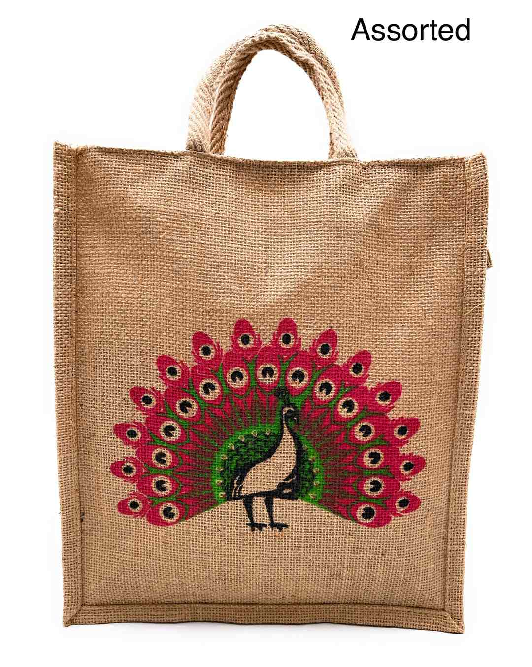SNT NATIONAL Jute Tote Bag